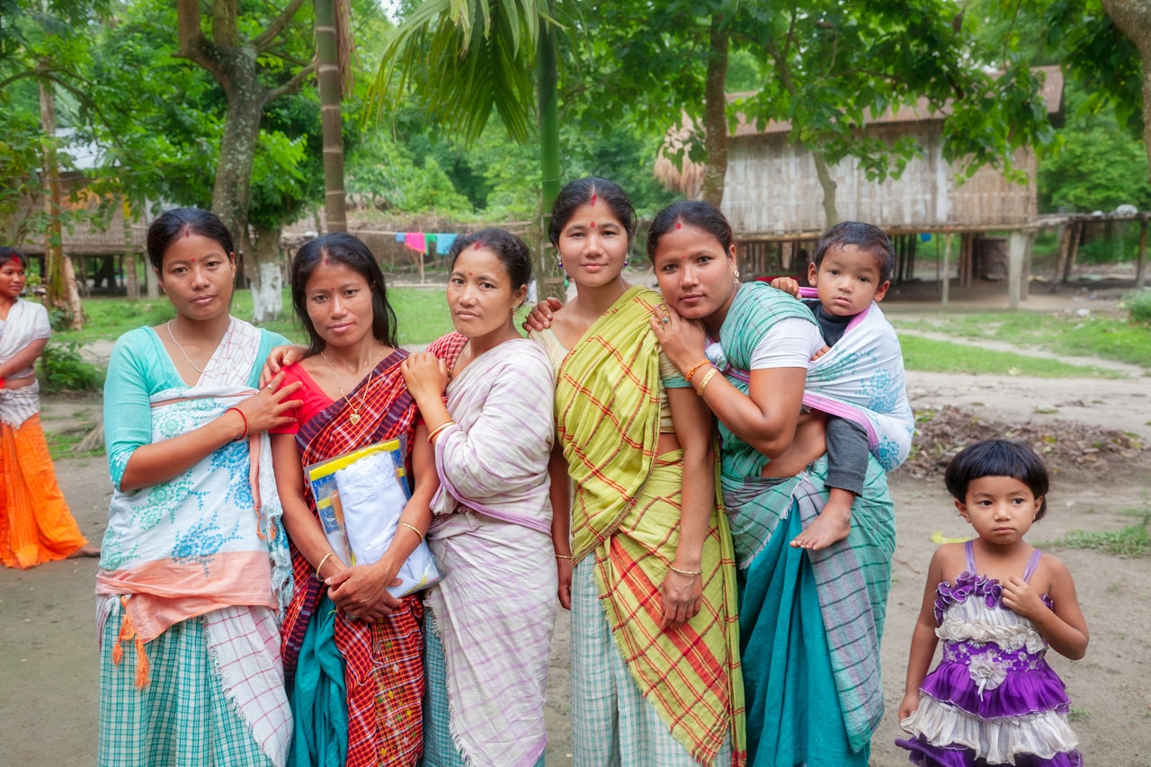 Community meeting in rural Sri Lanka